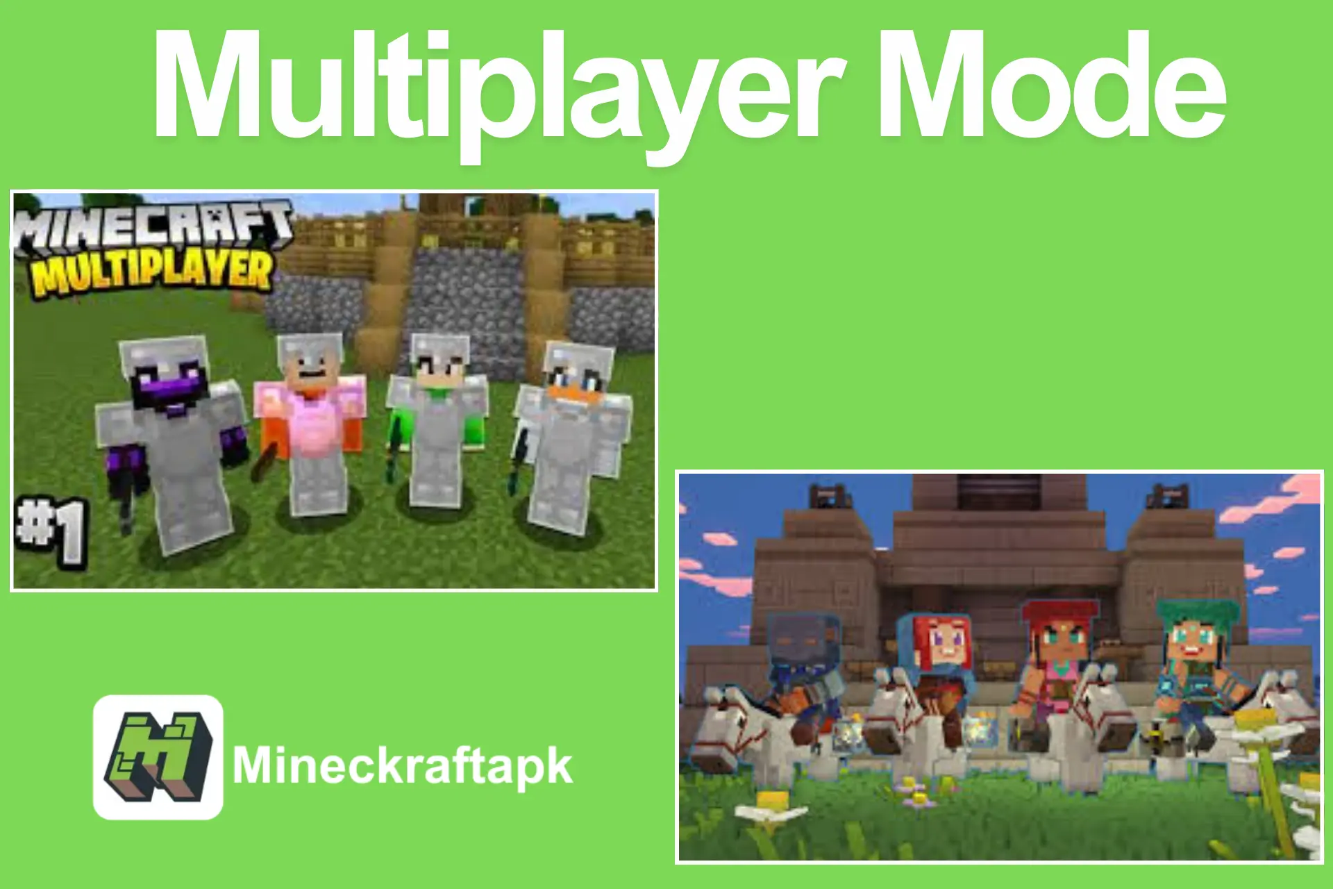 Multiplayer Mode of Minecraft APK