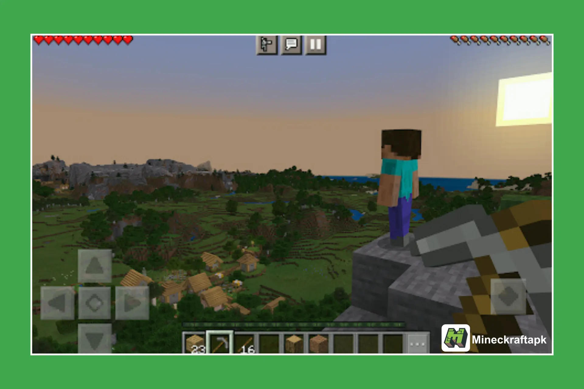 Minecraft apk Simple and Easy Control