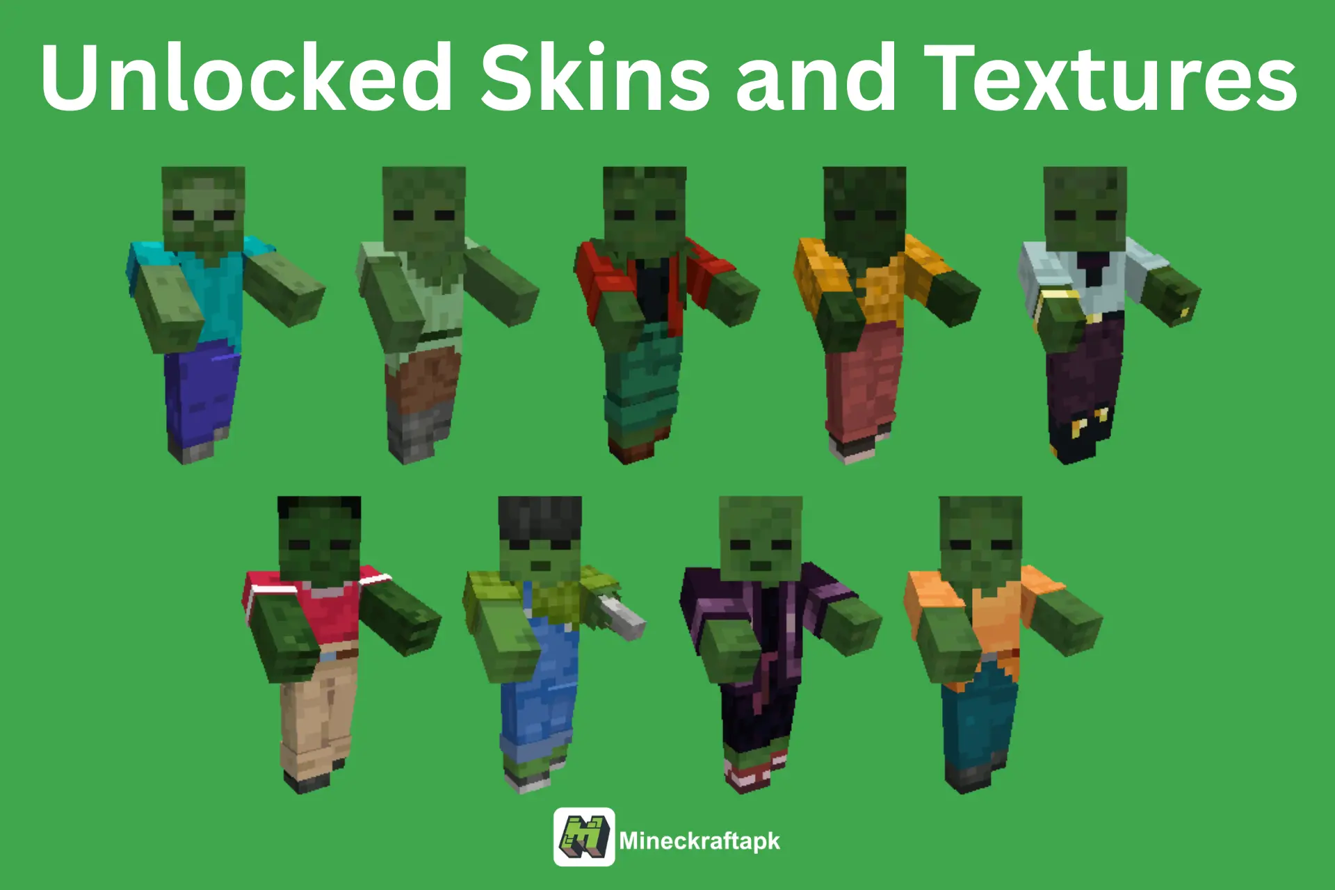 Unlocked Skins and Textures